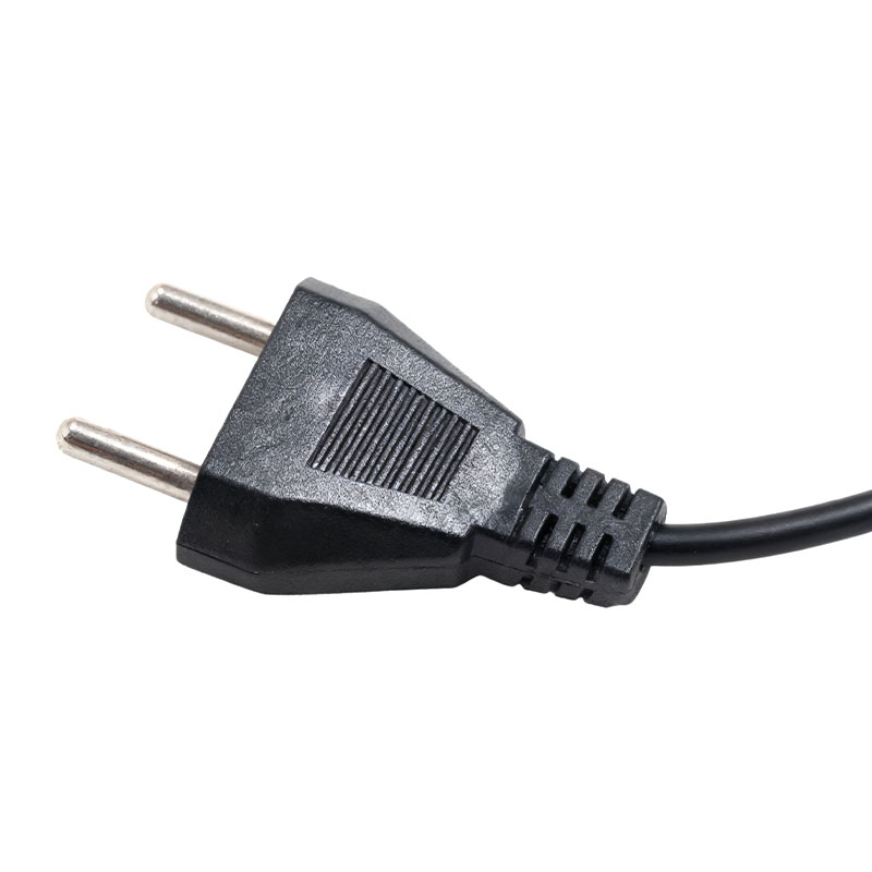 European Standard 2 Pin Power Plug Mga kable ng kuryente