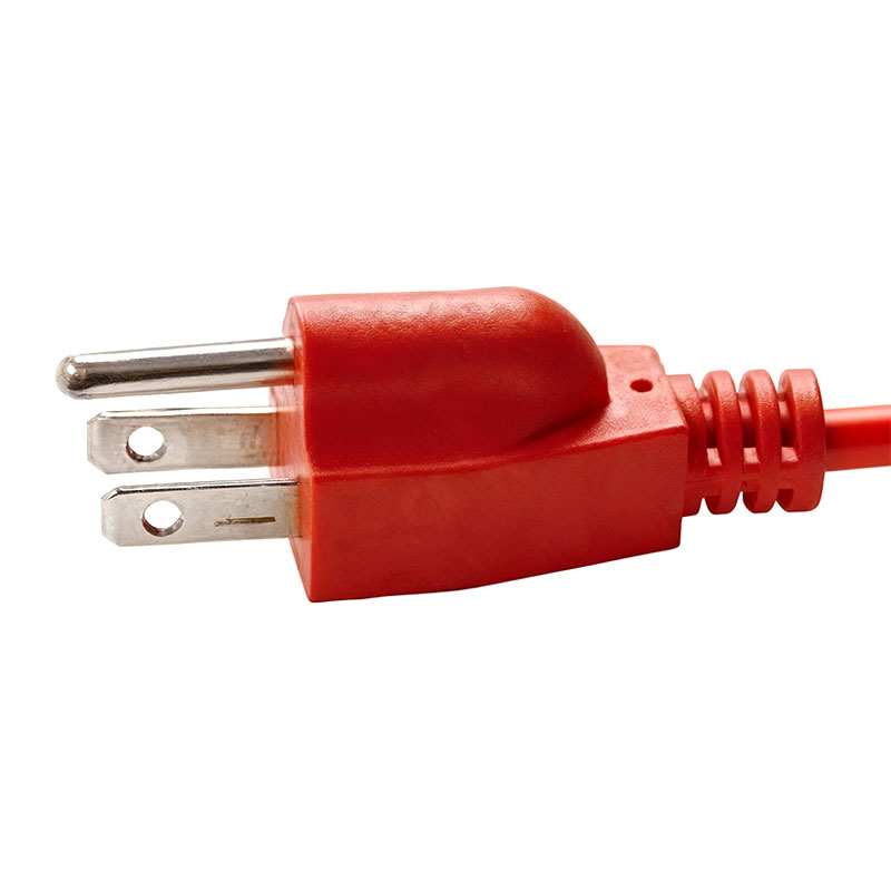 American Standard 2 Pin Flat Plug 2 Pin Round Power Cord