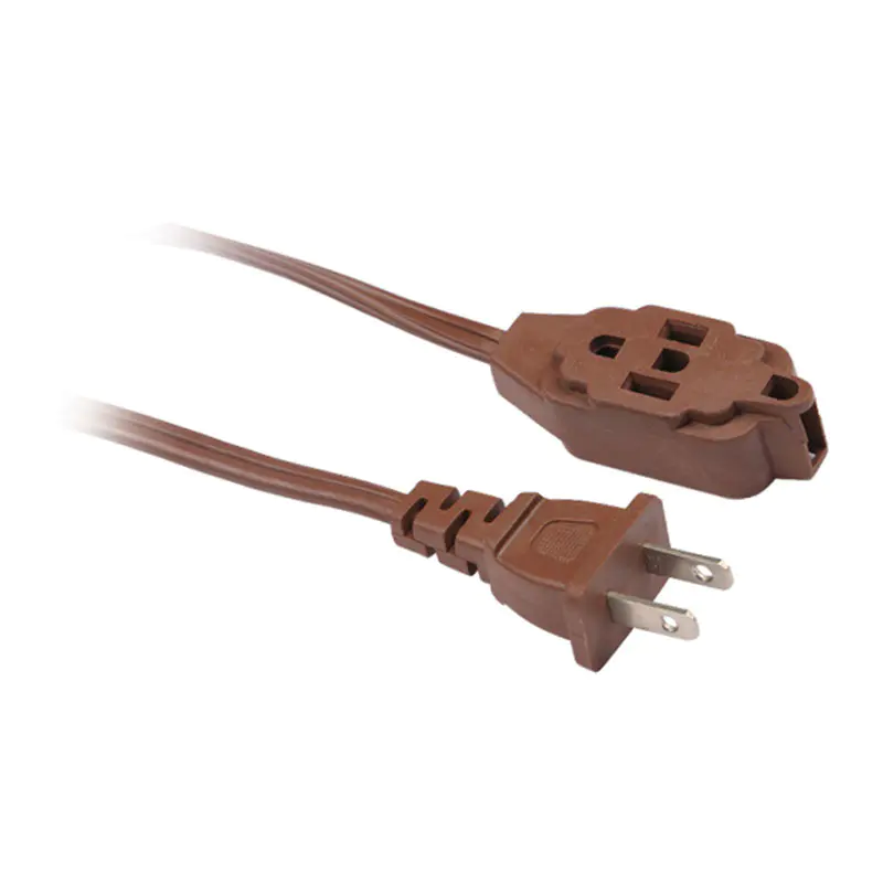 12v American Standard Spt Household Extension Cord na May Two-Prong Plug At Multi-Outlet FP-690,FP-691,FP-692,FP-693,FP-688,FP-689