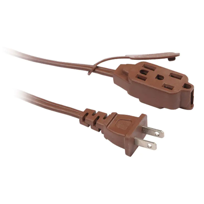 12v American Standard Spt Household Extension Cord na May Two-Prong Plug At Multi-Outlet FP-690,FP-691,FP-692,FP-693,FP-688,FP-689