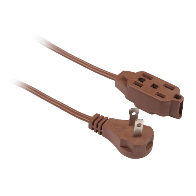 12v American Standard Spt Household Extension Cord na May Two-Prong Plug At Multi-Outlet FP-690,FP-691,FP-692,FP-693,FP-688,FP-689