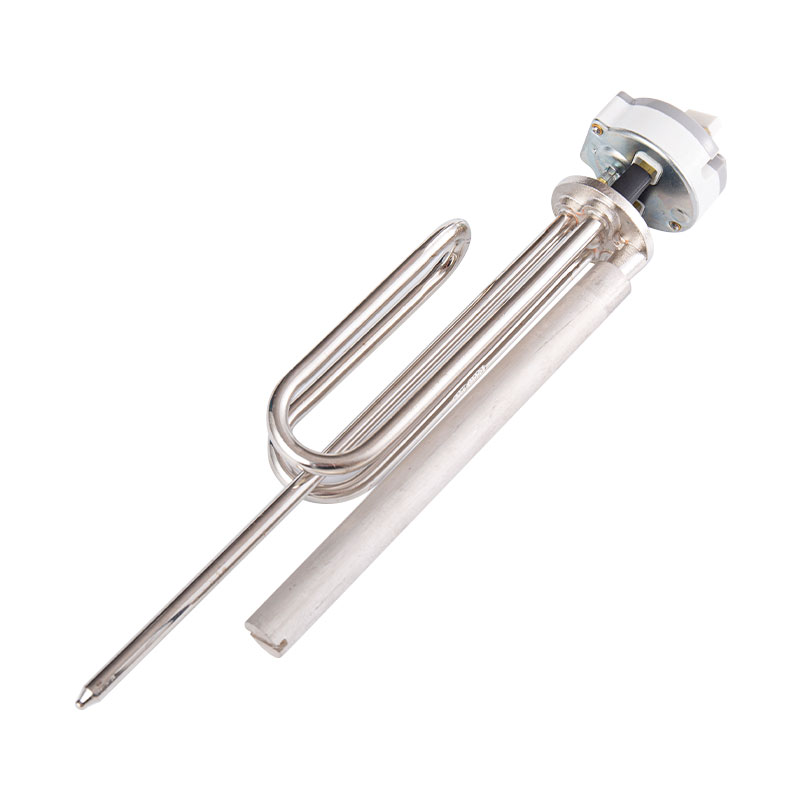 FP-559 Nickel Plated Copper Tube Water Heating Element na may Adjustable Thermostat