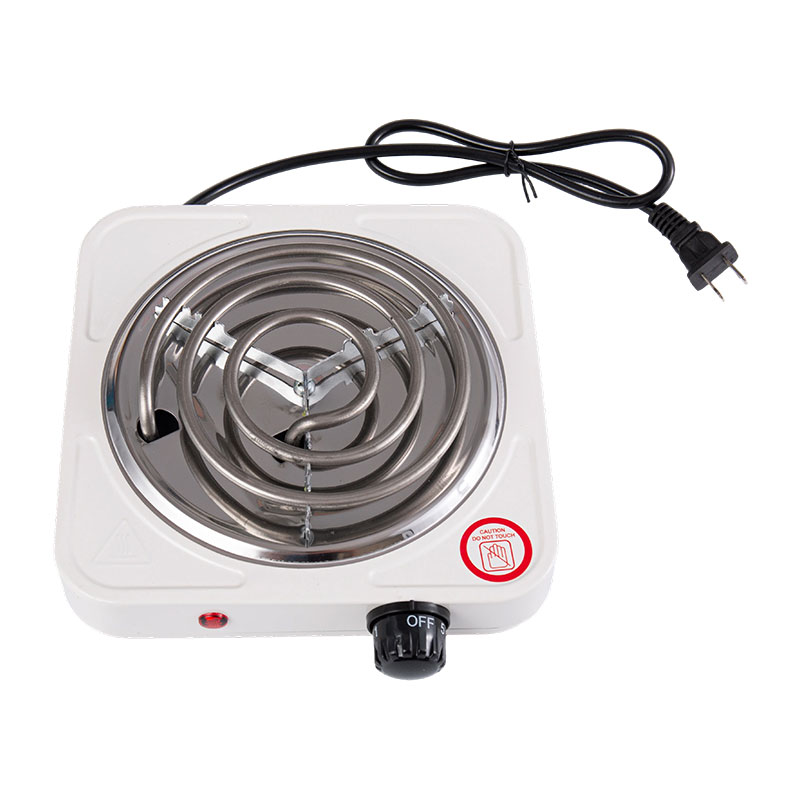 Stainless Steel Spiral Electric Hot Plate na may Single o Double Burner