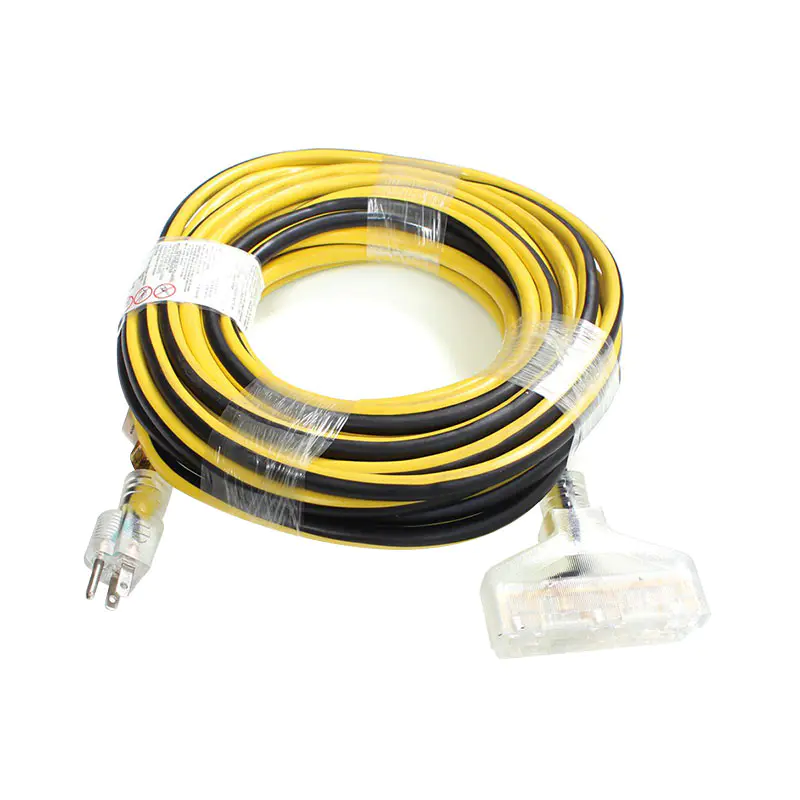 Heavy-Duty Multi-Outlet Transparent Connectors Extension Cords FP-676,FP-682